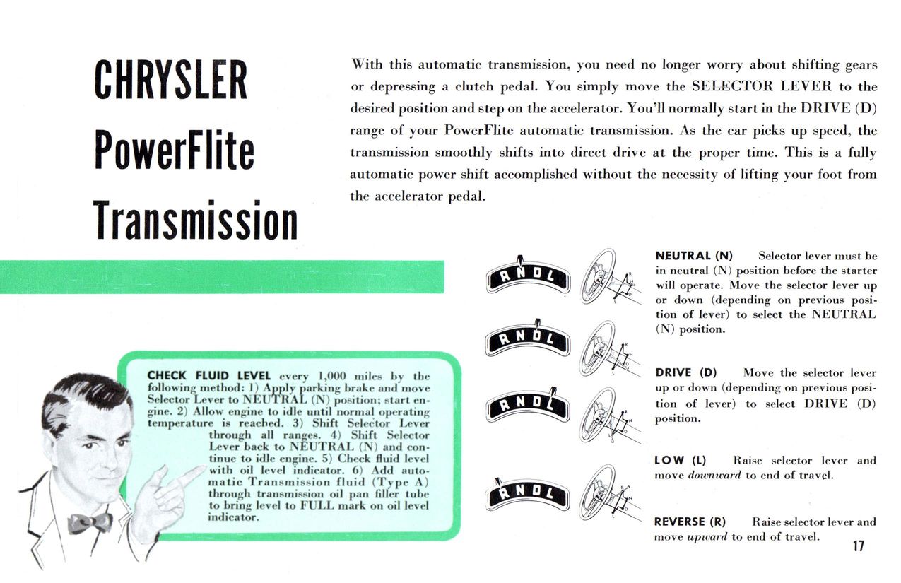 1954 Chrysler Owners Manual Page 38